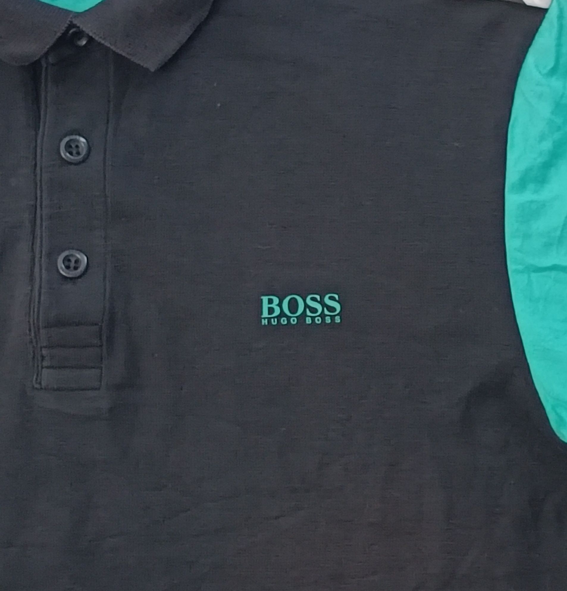 Hugo Boss Polo Shirt оригинална тениска M Бос памучна фланелка