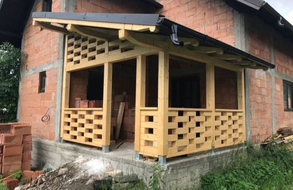 Foișoare terase magazii casute etc