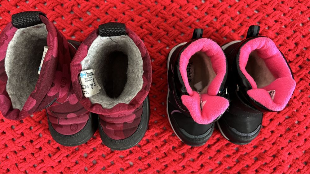 Зимние ботинки, сапоги на девочку 23 размер