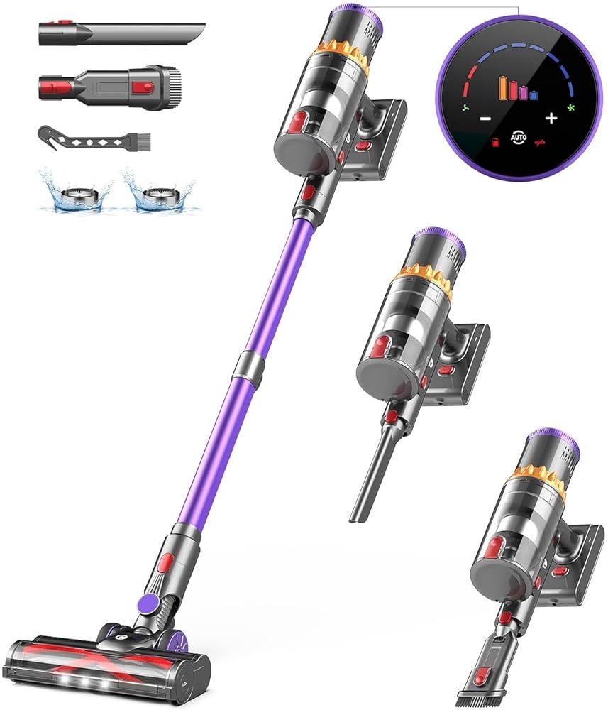 Вертикална прахосмукачка Chebio V18, 450 W, 29,6 V