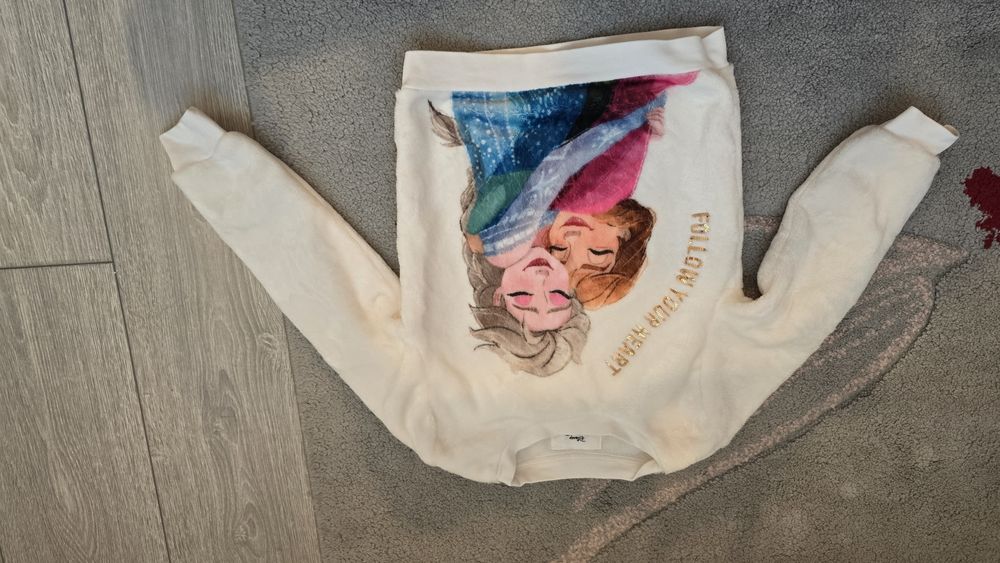 Bluza Fleece Elsa&Ana C&A 122