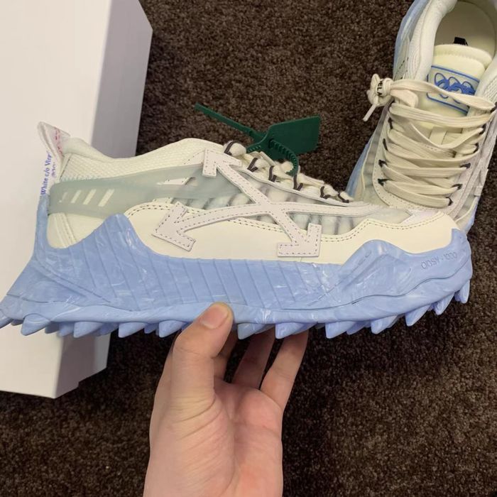 Adidasi OFF WHITE ODSY 1000 Blue Marble