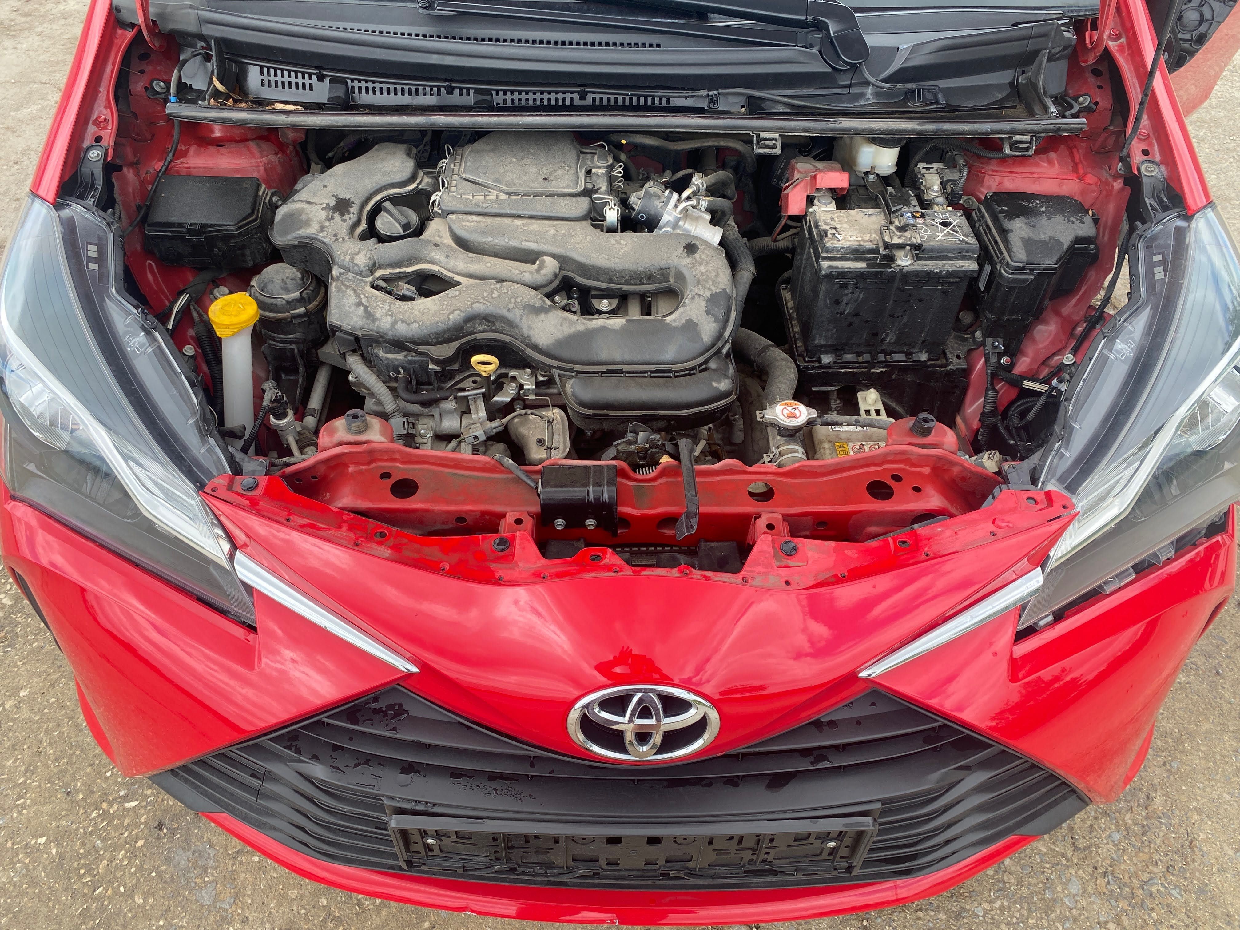 Toyota Yaris P13, 1.0i, 72 ph., 5 sp., engine 1KR-FE, KSP130 2019