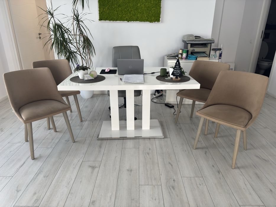 Masa MDF cu 4 scaune