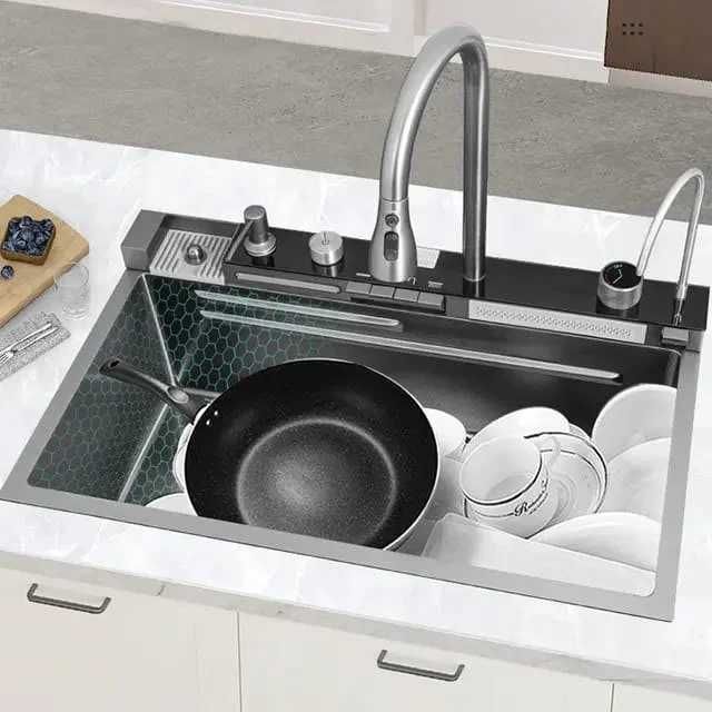 Chiuveta multifunctionala accesorii incluse afisaj temperatura 750x460