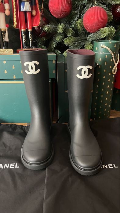 Chanel гумени ботуши