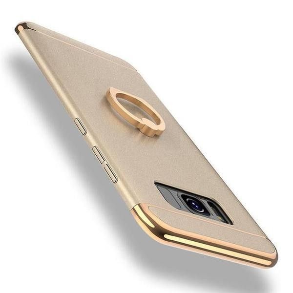 Husa Samsung Galaxy S8 Plus, Elegance Luxury 3in1 Ring Auriu