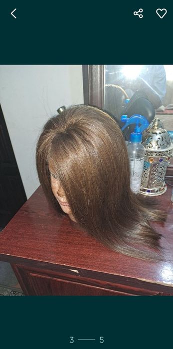 Парики из 100%  натуральной волосы