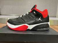 ОРИГИНАЛНИ *** Nike Air Jordan Max Aura 3 / "0 Bred " Black Red