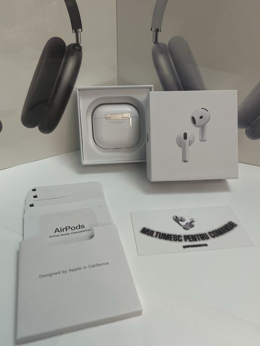 *GARANTIE* Airpods 4 ANC sigilate calitate top