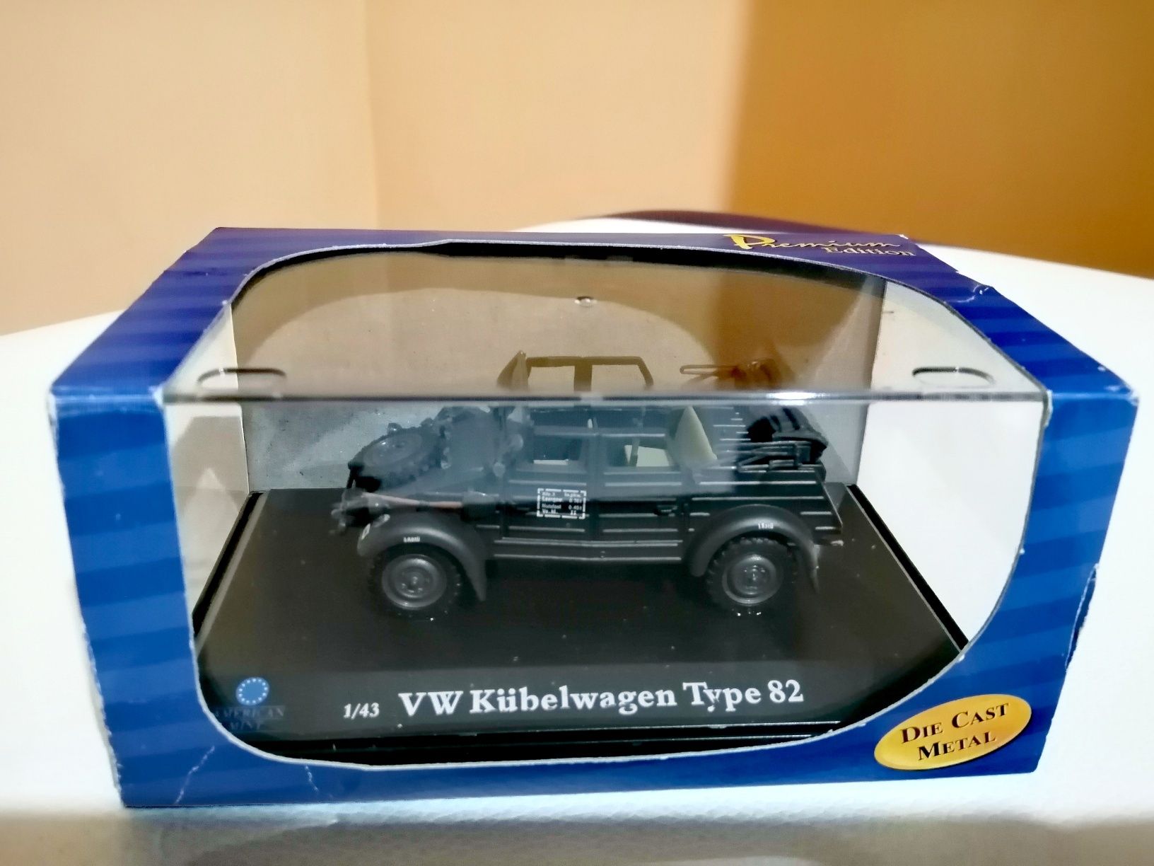 Machetă vw kubelwagen type 82, nouă în cutie!