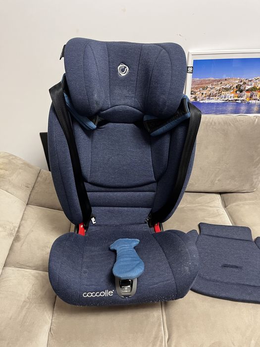 Scaun auto Coccolle Elara Navy Blue, 9-36 kg, Albastru