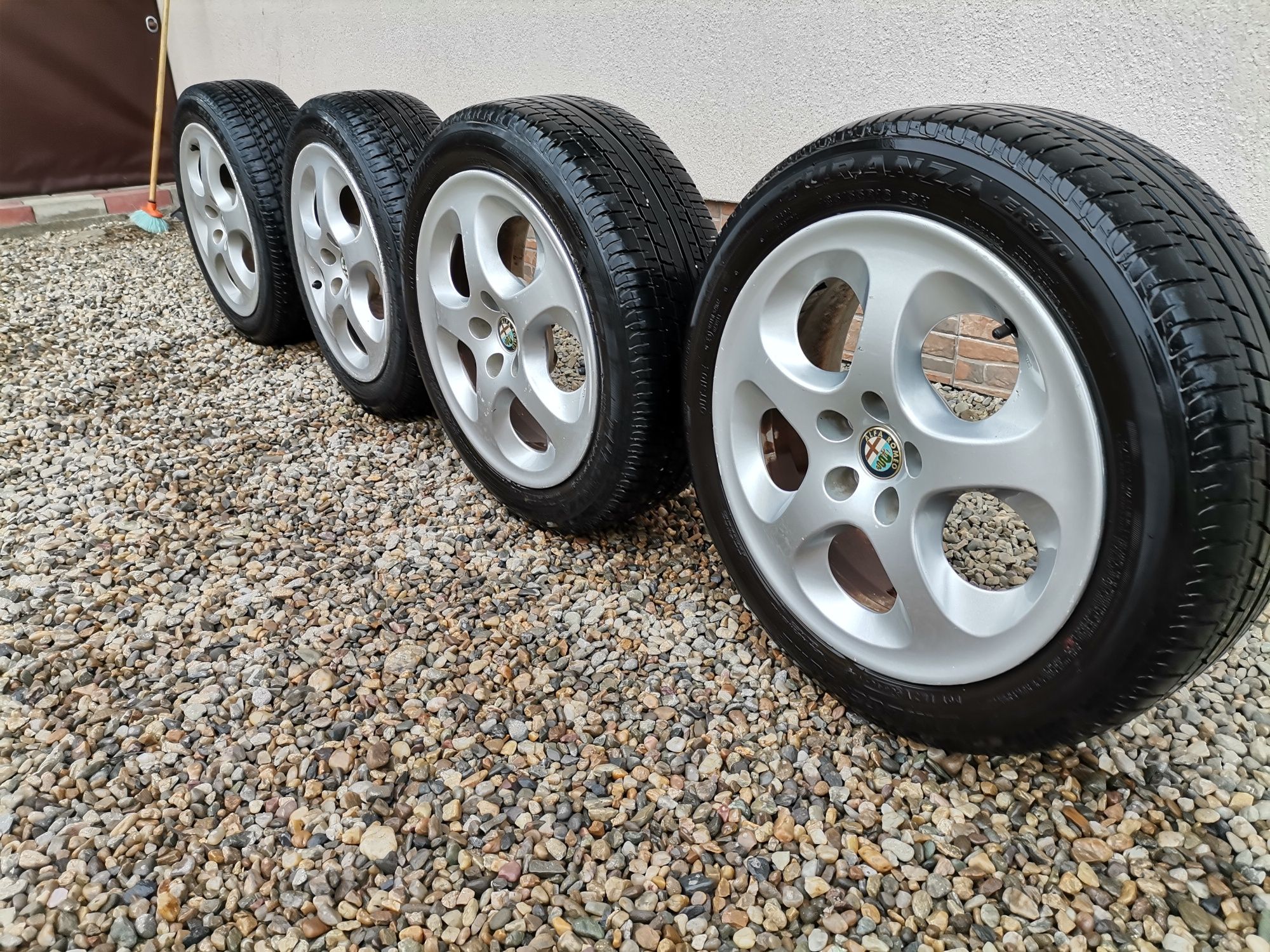 Jante Aliaj r16 5x100 Alfa Romeo anvelope 185/55r16