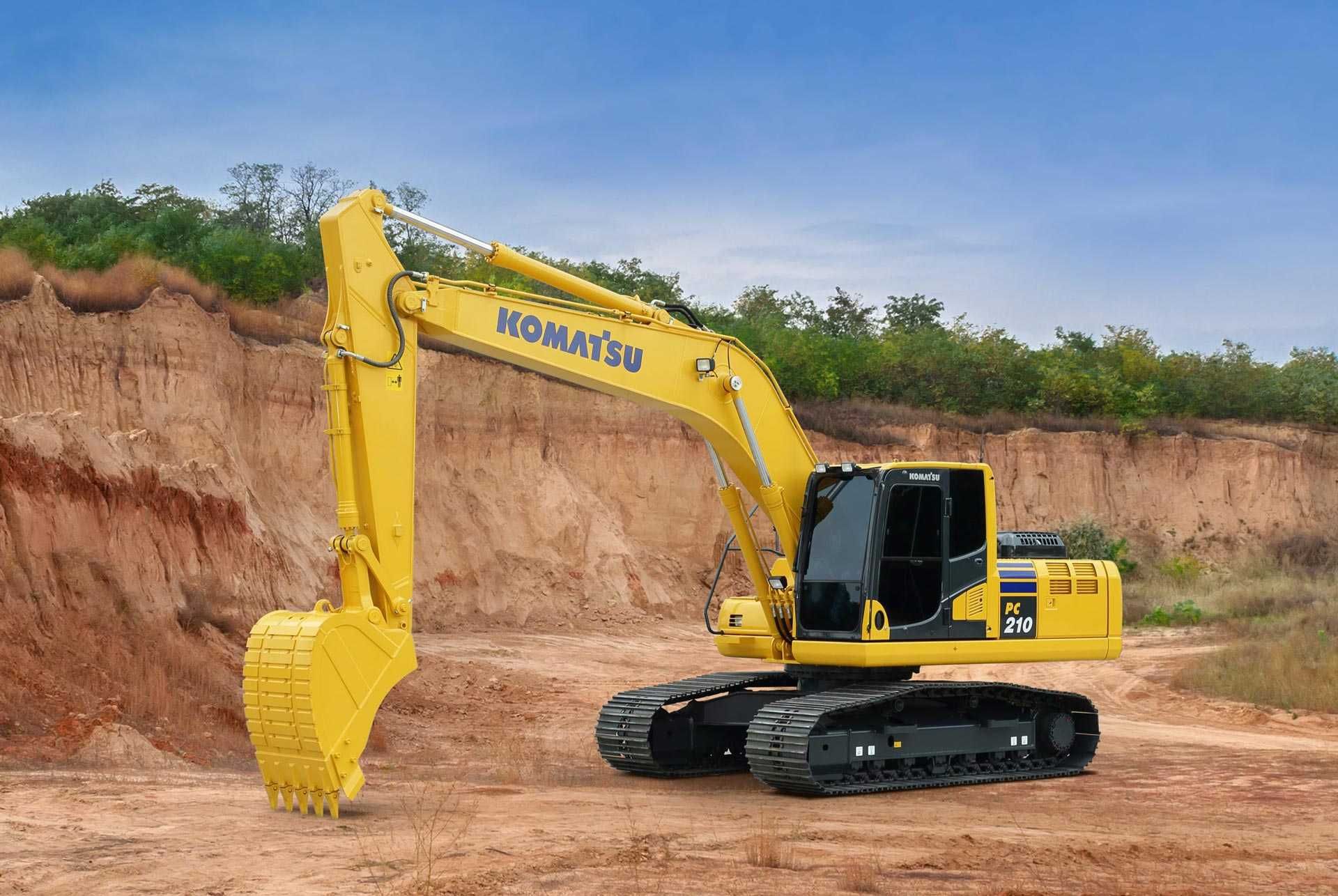 Экскаватор гусеничный Komatsu PC210-10M0 от Дистрибьютора