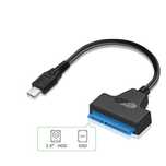 Cablu adaptor USB-C Type C 3.1 la SATA 22 pini (7+15 pini) SSD si HDD
