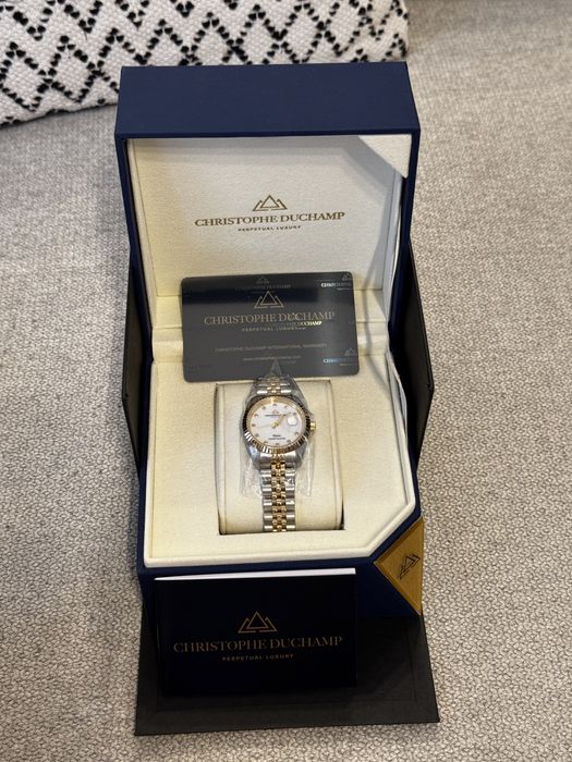 Ceas Christophe Duchamp ÉLYSÉES cu diamante