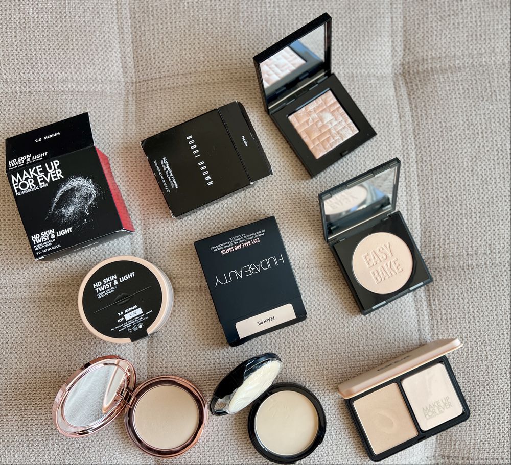 Бази, пудри и спрейове Laura Mercier, Milk, Too Faced, NARS, Mac
