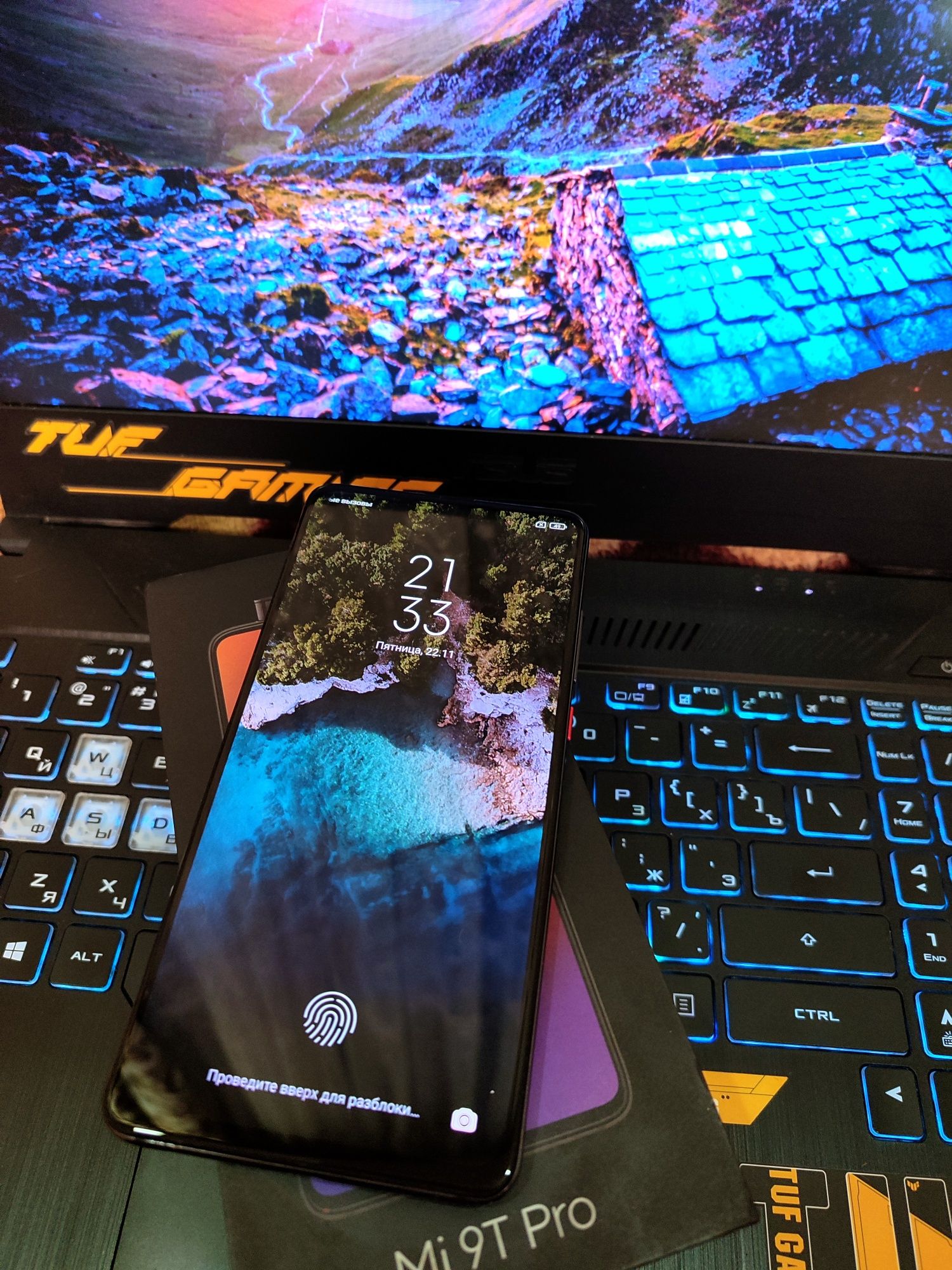 Xiaomi Mi 9 T pro ideal karobka dokument