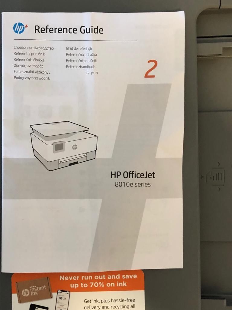 Imprimantă Multifuncional Inkjet color, cu ecran tactil, ca nouă