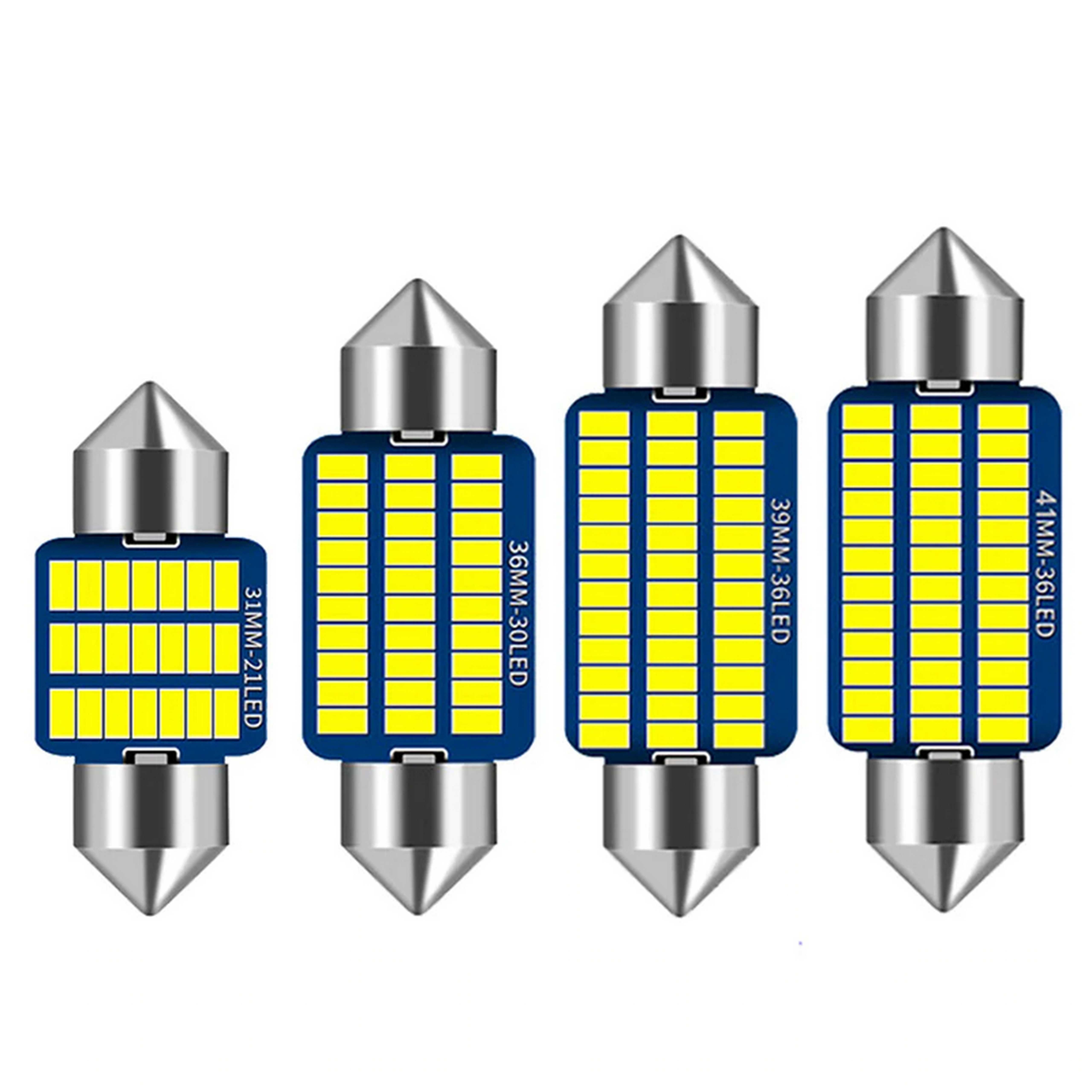 Супер силни лед крушки-дневни светлини-интериор-номер- C5W/C10W