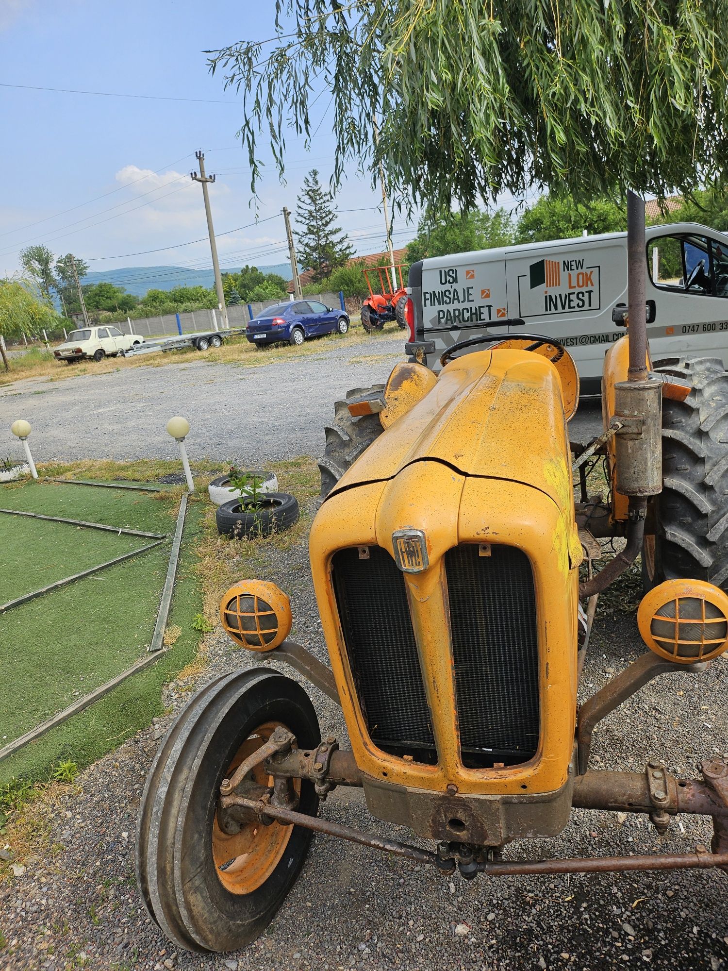 Tractor Fiat 411 sau dezmembrez,piese