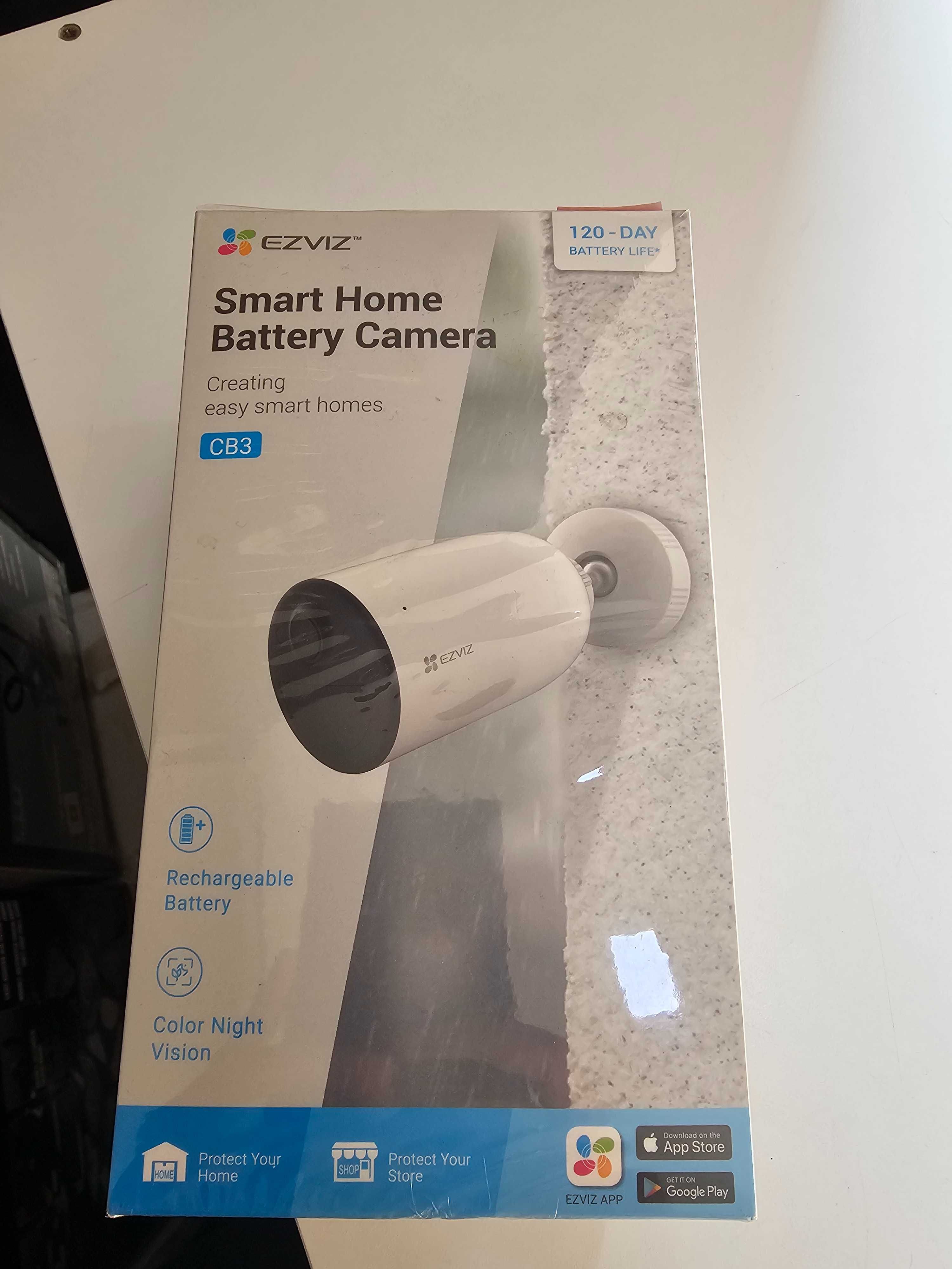 Camera IP Wireless EZVIZ C6N si CB3 cu acumultor