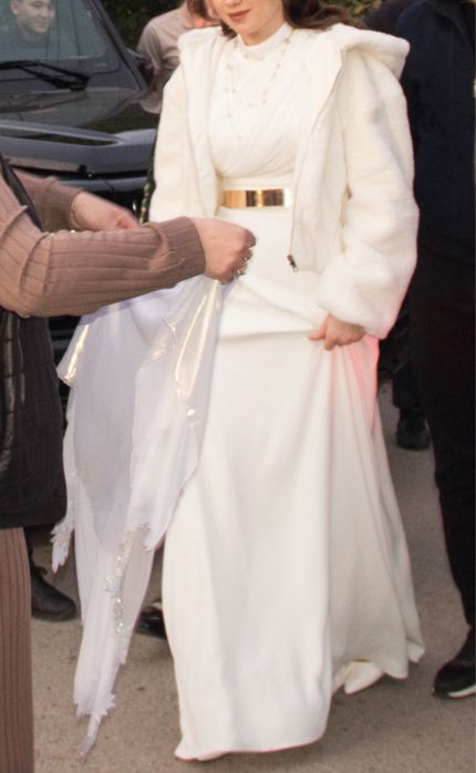 Платье на никх/свадьбу белое