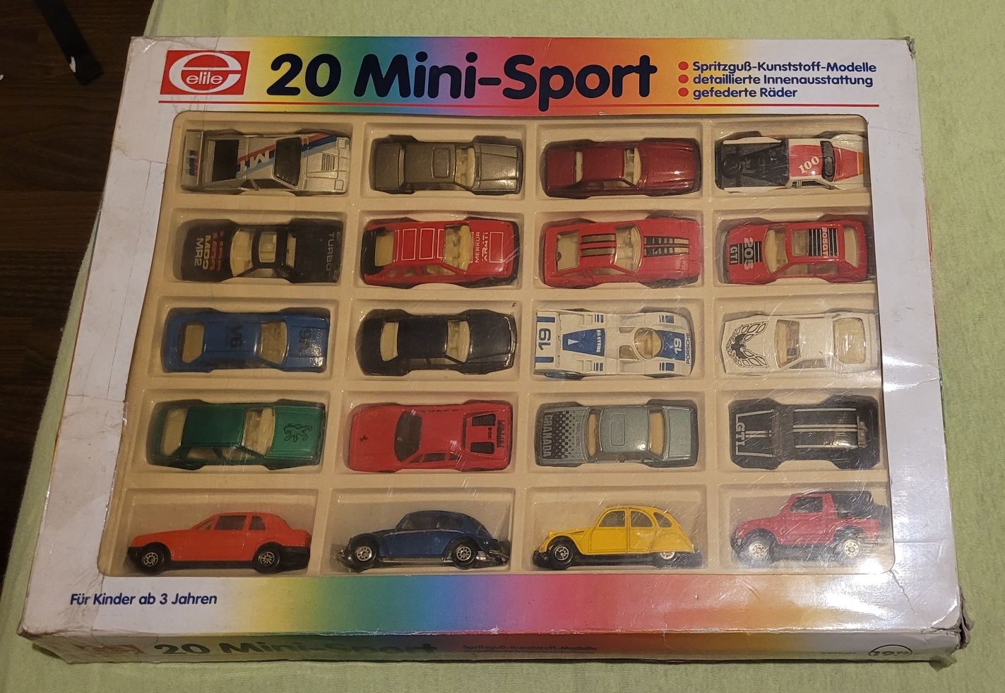 Set 20 masinute sport de colectie