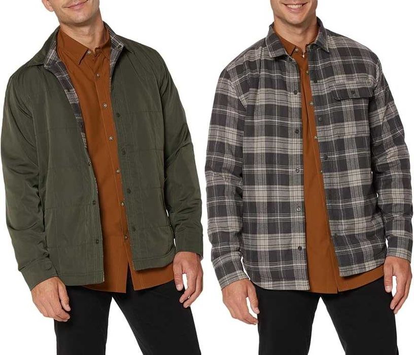 из США. Новая двухсторонняя куртка рубашка. Размер M