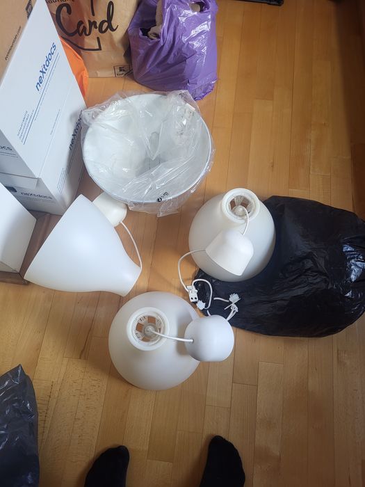 Set Lămpi ikeea 4 buc