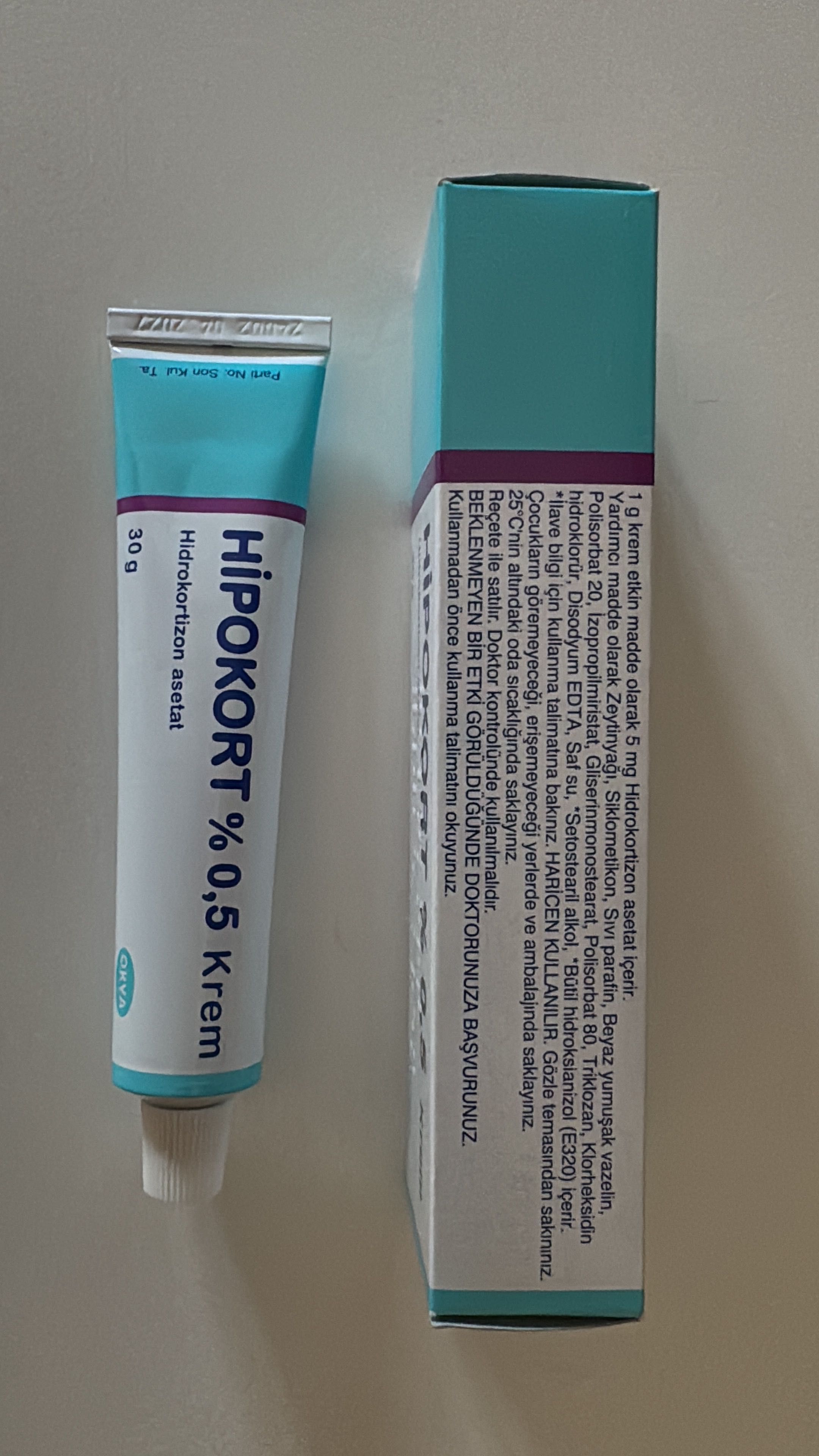 Hipokort 0,5 % crema cu cortizon