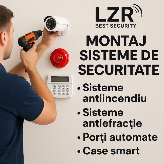 Montaj camere  supraveghere video