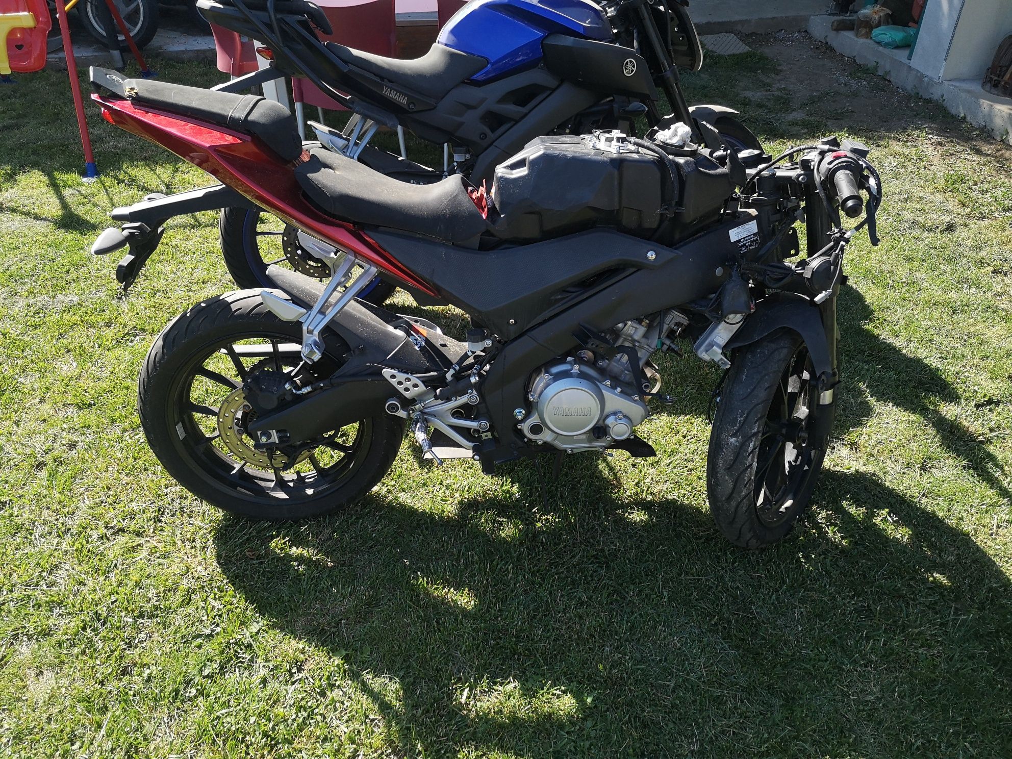 Yamaha yzf 125  на части