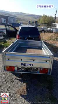 Remorca Auto 750 KG apicola atv moto platforma trailer Fabricat in Ro