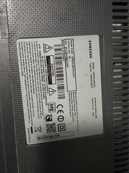 Самсунг ЛСД 50 инча неработещ