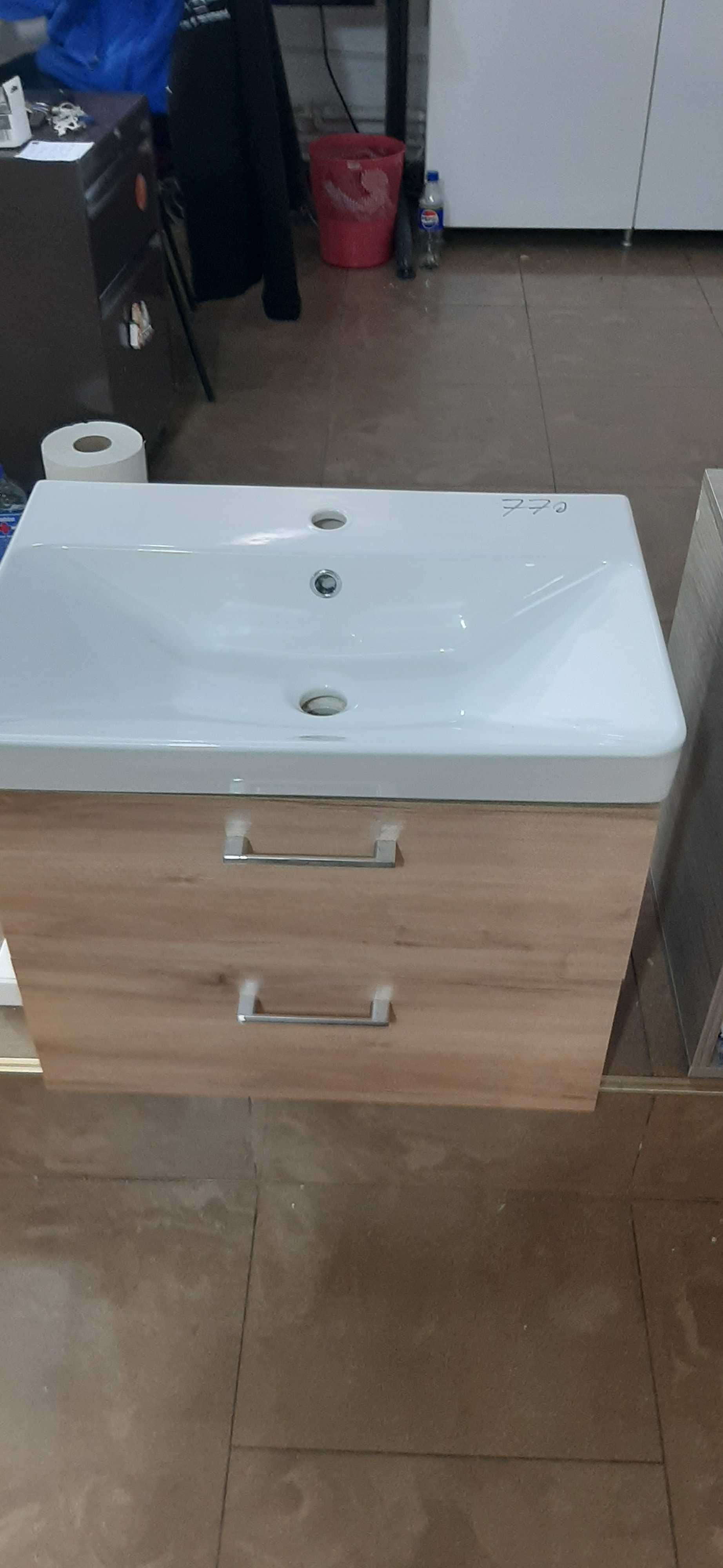 Set dulap+lavoar baie Cersanit,nefolosit.