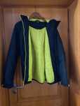 Geaca neagra - galben neon, McKinley mărime S