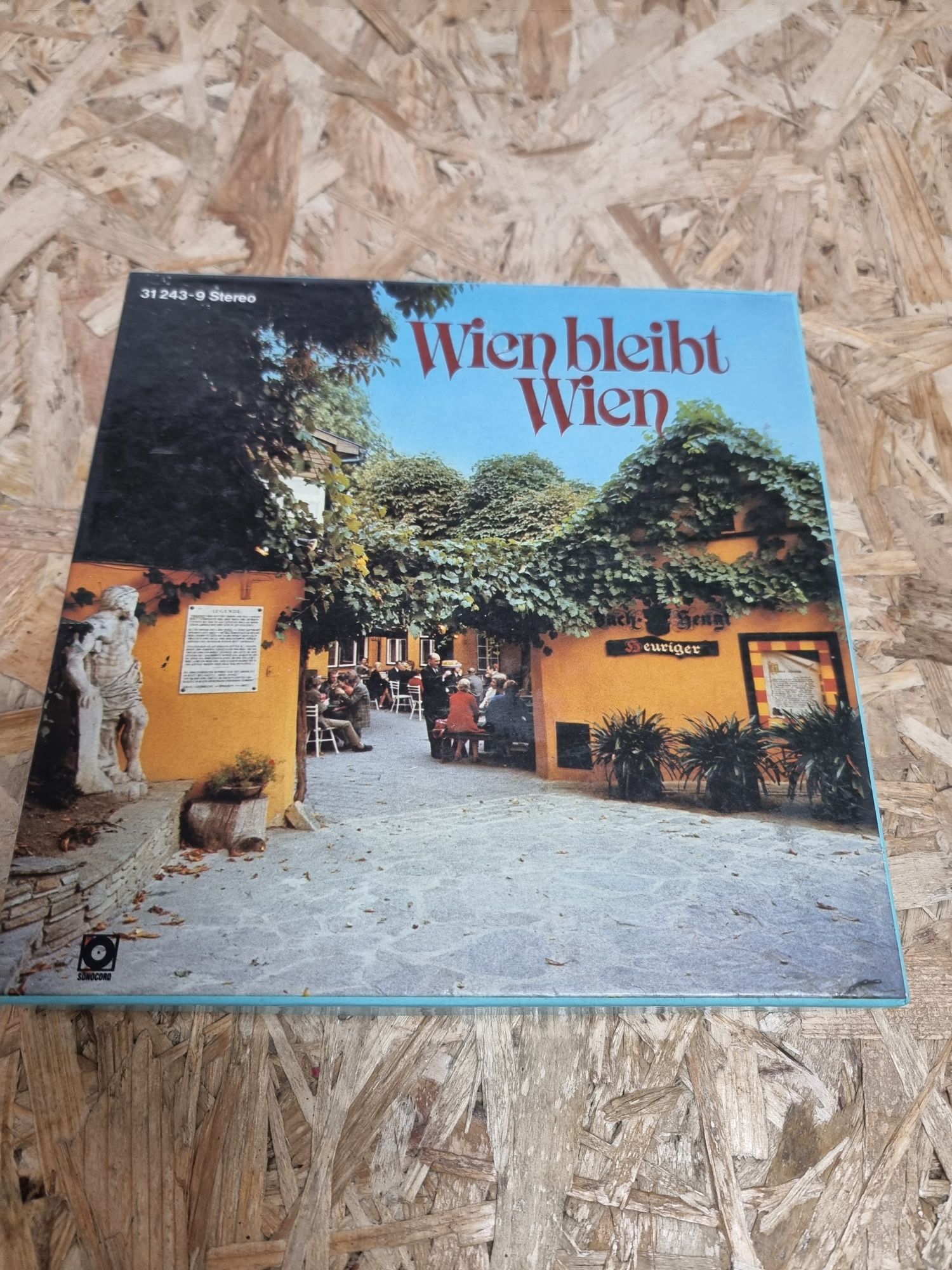 Box-set 4 casete Wien Bleibt Wien gen pop schlager, polka, volksmusik