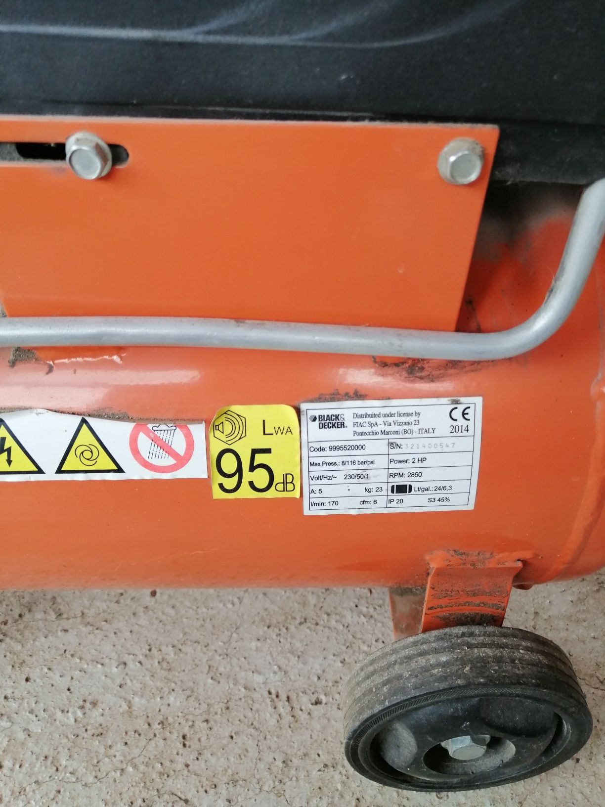 De vânzare compresor in stare bună de funcționare.