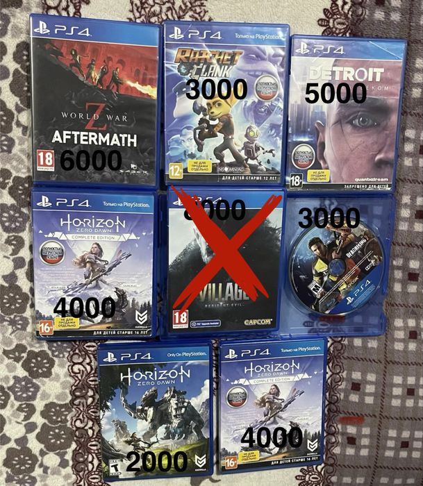 Продам Игры на пс 4/5
