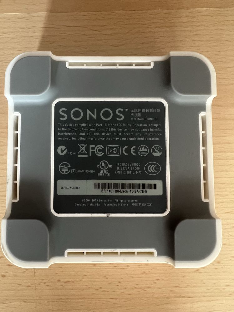 Sonos bridge използван