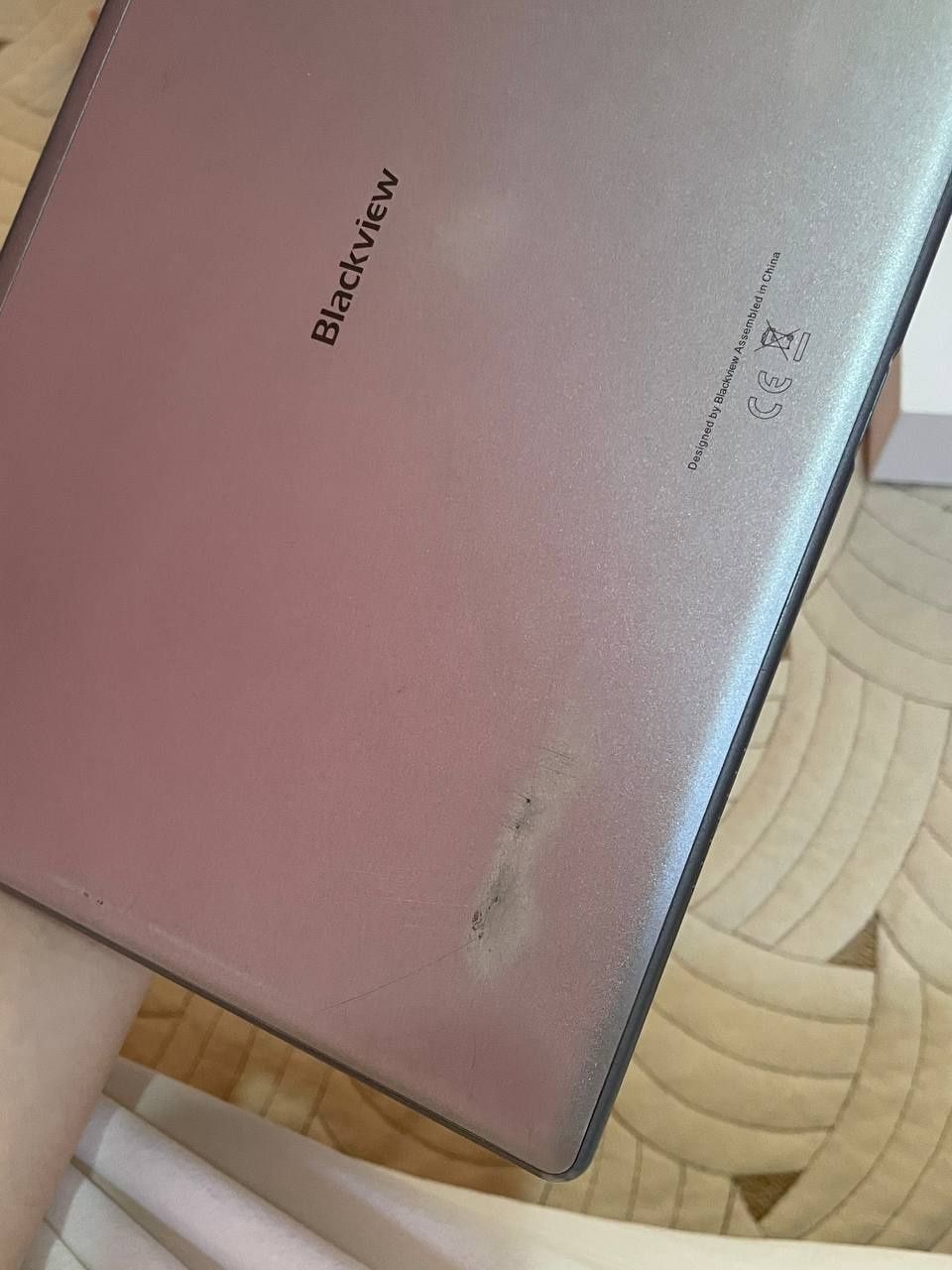 Планшет Blackview tab 8 сломанный экран поцарапанный корпус