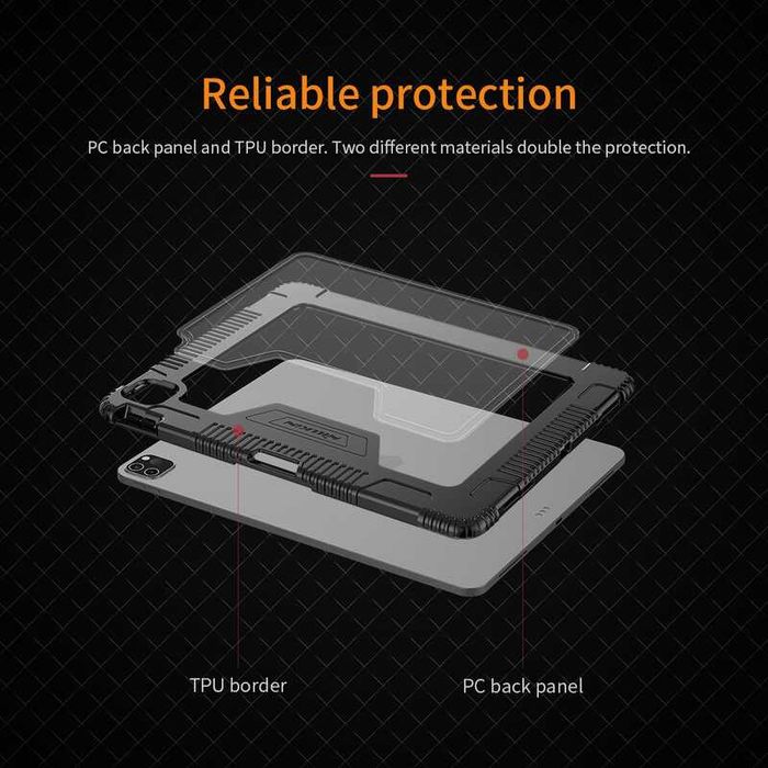 Husa armor+Folie APPLE iPad Pro 12.9 inch 11 2021 Mini 6 Air 2022 10.2