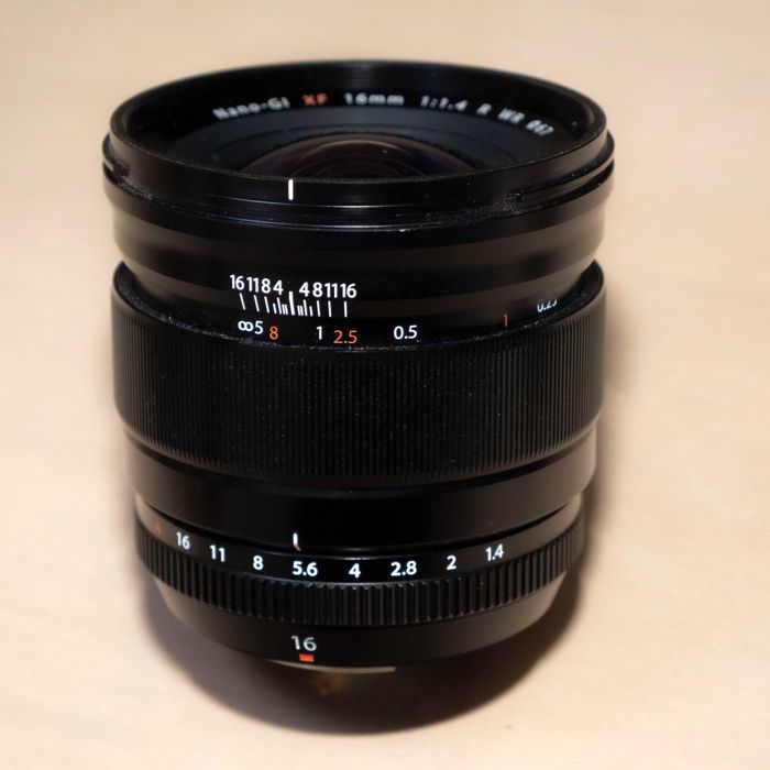 FUJIFILM XF 16mm f/1.4 R WR  От Частно лице. Новый