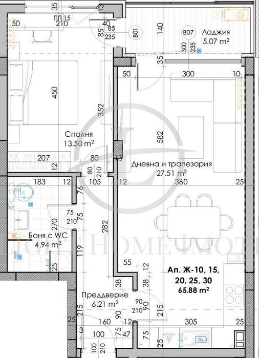 Продава се Двустаен апартамент в Пловдив, Кючук Париж - 82 кв.м за 1402 €/кв.м - Снимка #4