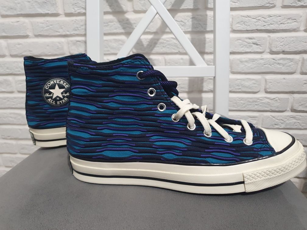 Кецове Converse Chuck 70 High
Vibrant Knit - Ocean Depths