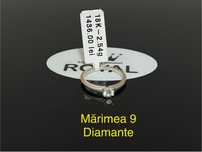 Bijuteria Royal CB : Inel dama aur 18k cu diamante 2,54gr