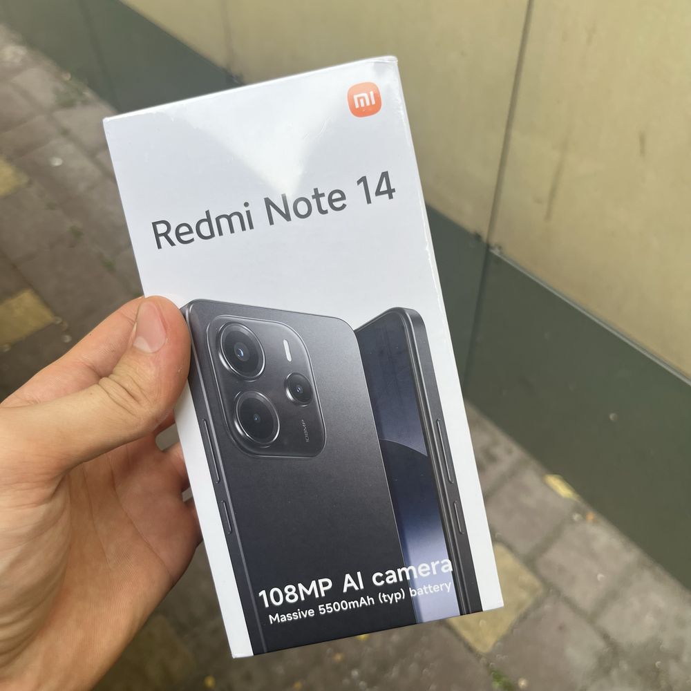 Redmi Note 14 упакованный