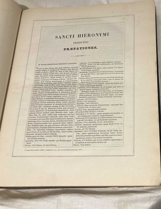 Biblia Sacra VulgatÆ Editionis , an  1837 , limba latina