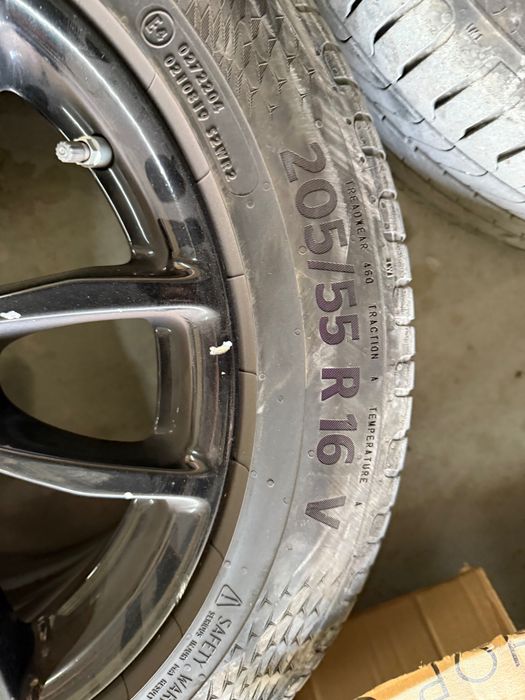 Джанти с гуми Continental 205/55/R16 5х120